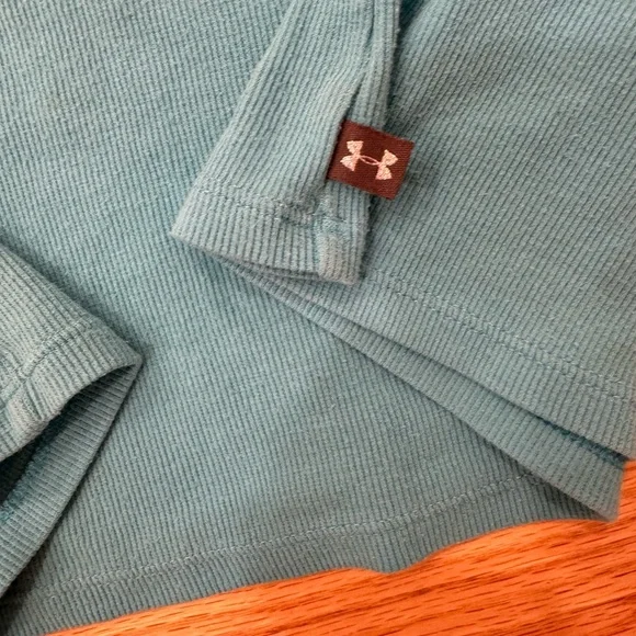 Under Armour Teal Ribbed Tank Top - Picture 3 of 5
